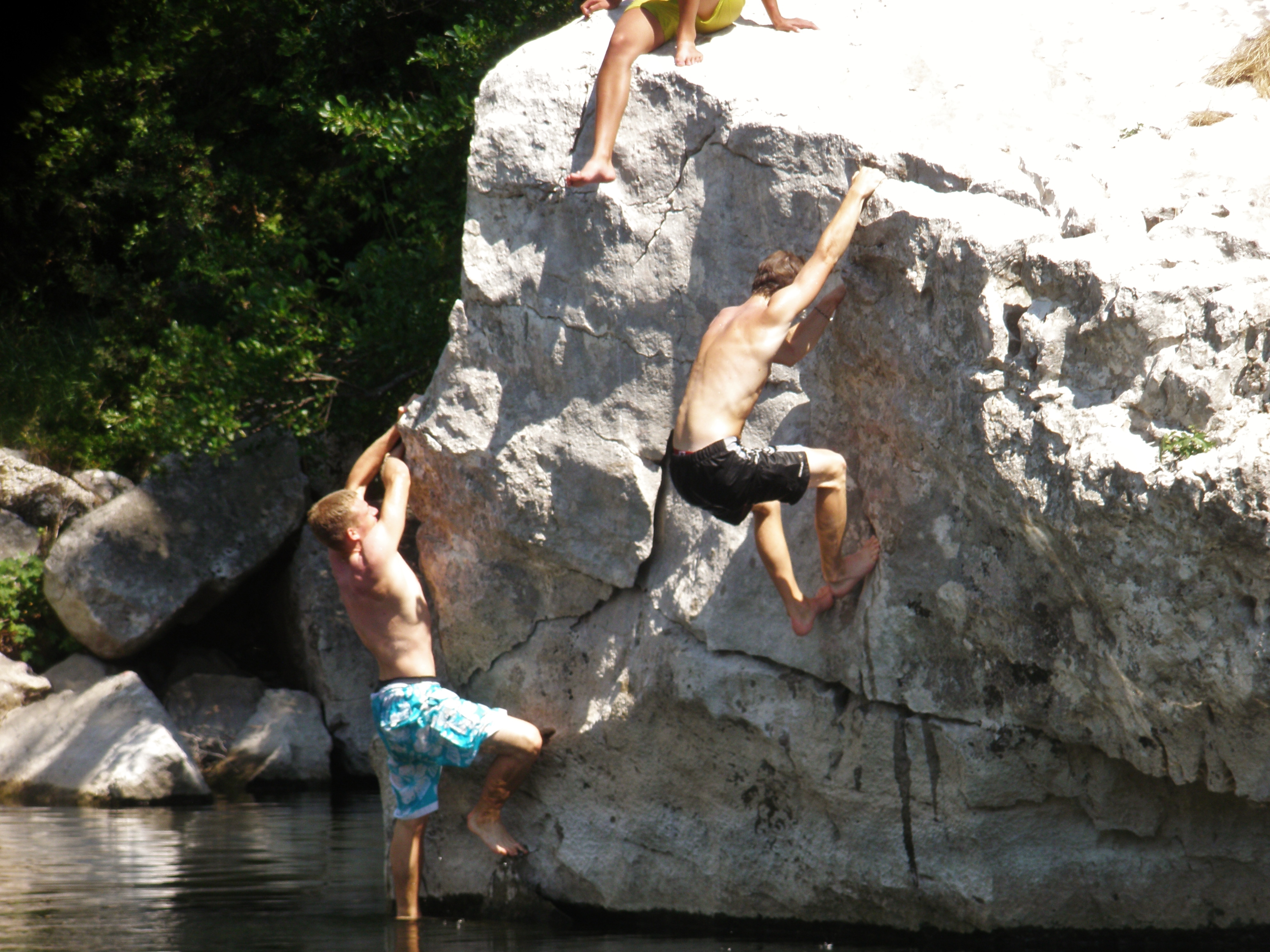 Escalade famille